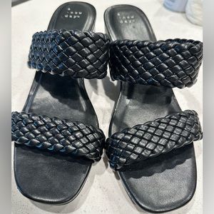 a. new day black heels